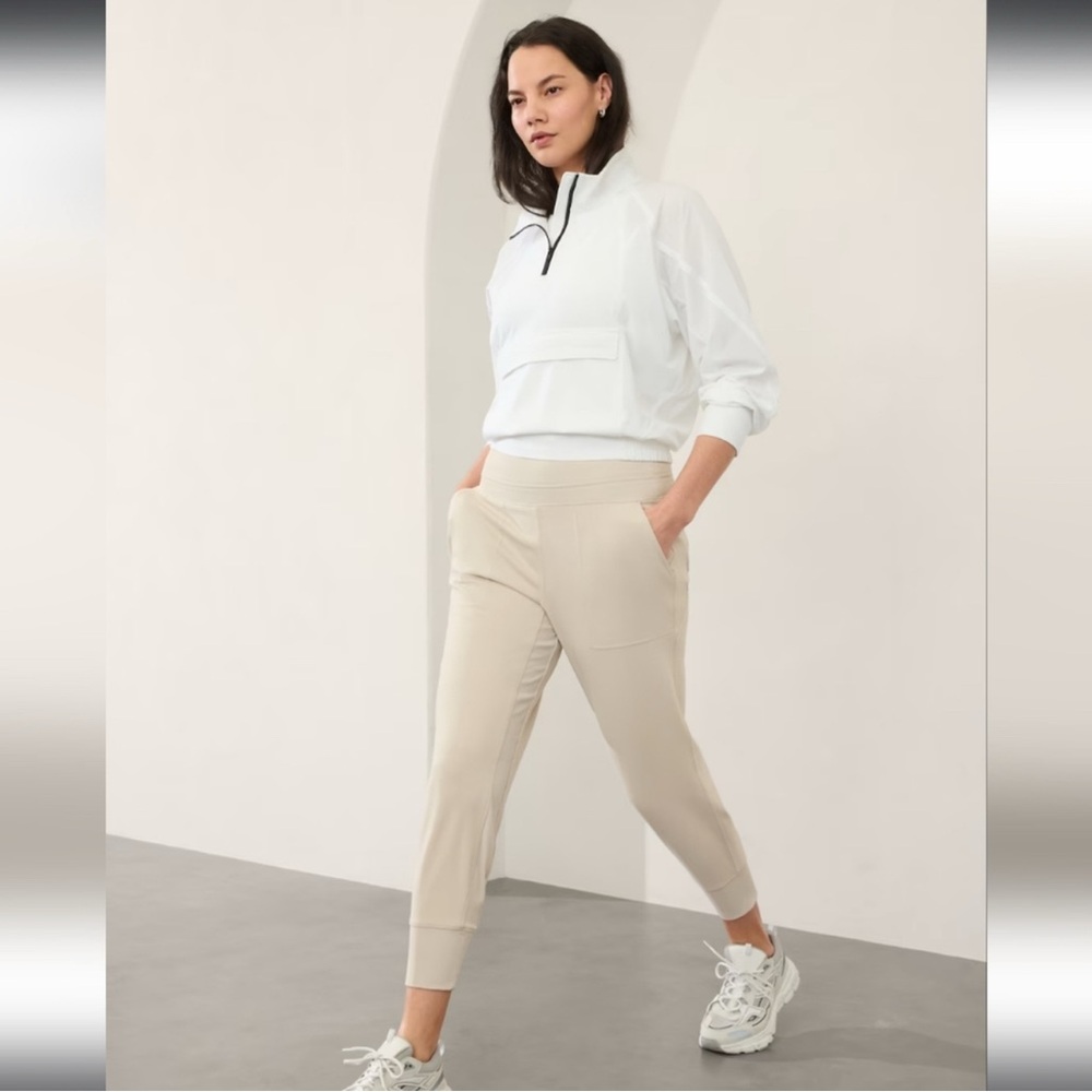 Athleta Venice High Rise Jogger Abalone Grey Small